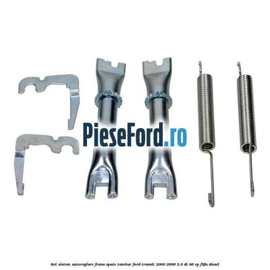 Set sistem autoreglare frana spate tambur Ford Transit 2000-2006 2.0 DI 86 cp Set sistem autoreglare frana spate tambur Ford Transit 2000-2006 2.0 DI 86 cp F3FA diesel