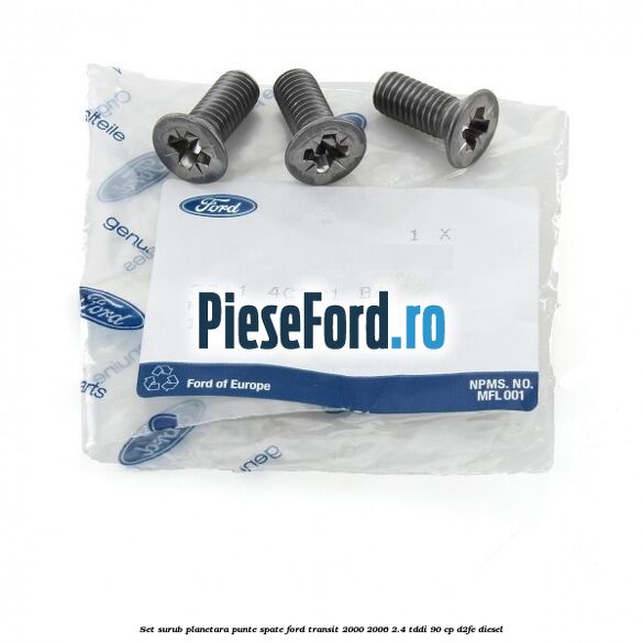 Set surub planetara punte spate Ford Transit 2000-2006 2.4 TDdi 90 cp Set surub planetara punte spate Ford Transit 2000-2006 2.4 TDdi 90 cp D2FE diesel