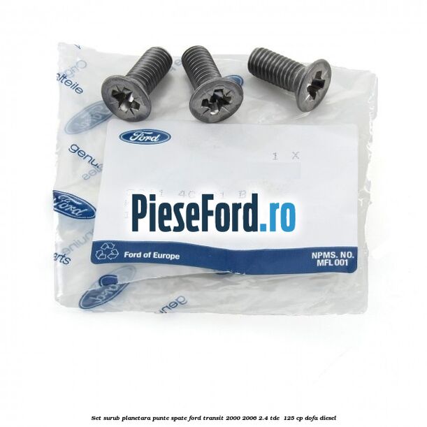 Set surub planetara punte spate Ford Transit 2000-2006 2.4 TDE  125 cp DOFA diesel