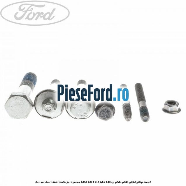 Set suruburi distributie Ford Focus 2008-2011 2.0 TDCi 136 cp Set suruburi distributie Ford Focus 2008-2011 2.0 TDCi 136 cp G6DA, G6DB, G6DD, G6DG diesel