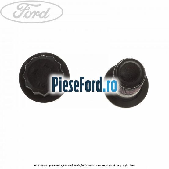 Set suruburi planetara spate, roti duble Ford Transit 2000-2006 2.0 DI 75 cp D3FA diesel
