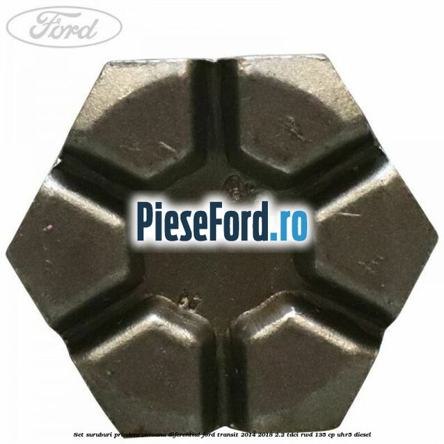 Set suruburi prindere coroana diferential Ford Transit 2014-2018 2.2 TDCi RWD 135 cp Set suruburi prindere coroana diferential Ford Transit 2014-2018 2.2 TDCi RWD 135 cp UHR5 diesel