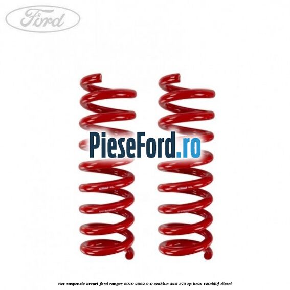 Set suspensie arcuri Ford Ranger 2019-2022 2.0 EcoBlue 4x4 170 cp Set suspensie arcuri Ford Ranger 2019-2022 2.0 EcoBlue 4x4 170 cp BC2X, T20DD0J diesel