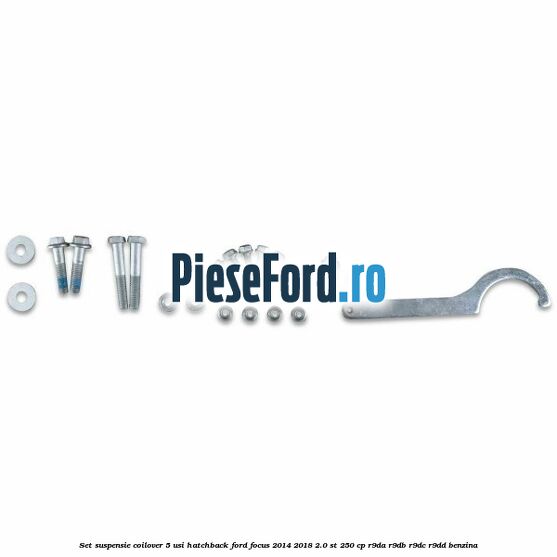 Set suspensie coilover 5 usi hatchback Ford Focus 2014-2018 2.0 ST 250 cp Set suspensie coilover 5 usi hatchback Ford Focus 2014-2018 2.0 ST 250 cp R9DA, R9DB, R9DC, R9DD benzina