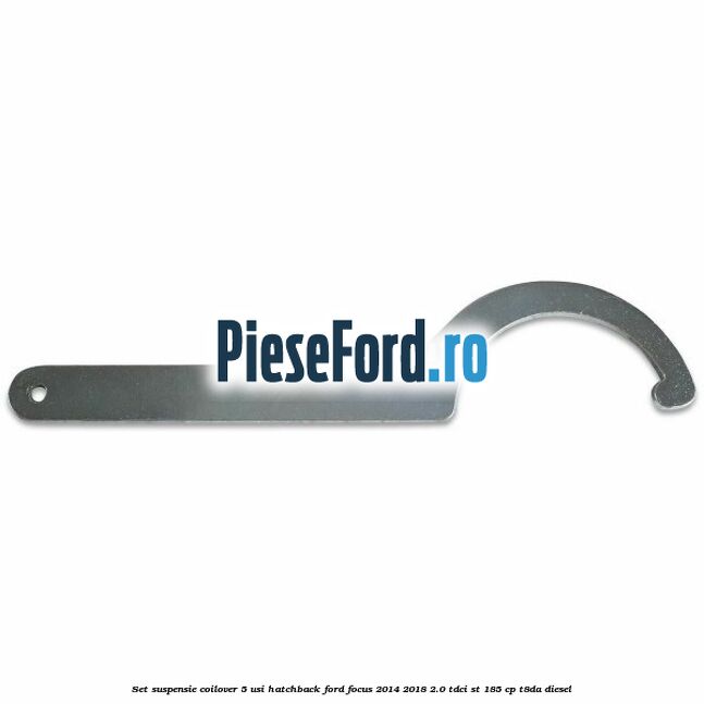Set suspensie coilover 5 usi hatchback Ford Focus 2014-2018 2.0 TDCi ST 185 cp T8DA diesel