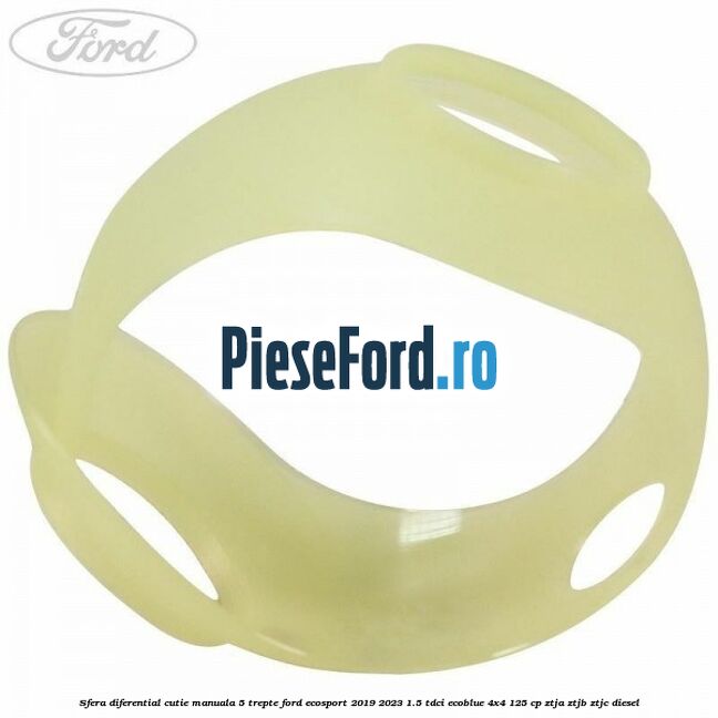 Sfera diferential cutie manuala 5 trepte Ford EcoSport 2019-2023 1.5 TDCi EcoBlue 4x4 125 cp ZTJA, ZTJB, ZTJC diesel