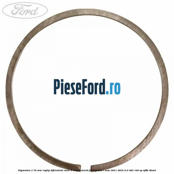 Siguranta 1.72 MM reglaj diferential cutie 6 trepte MMT6 Ford Grand C-Max 2011-2015 2.0 TDCi 140 cp UFDB diesel