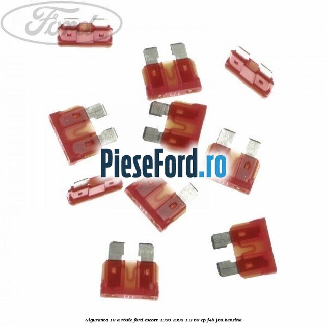 Siguranta 10 A rosie Ford Escort 1990-1995 1.3 60 cp Siguranta 10 A rosie Ford Escort 1990-1995 1.3 60 cp J4B, J6A benzina
