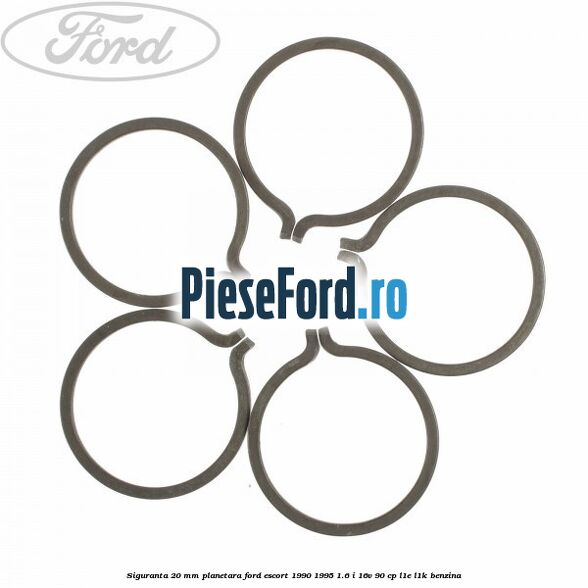 Siguranta 20 mm planetara Ford Escort 1990-1995 1.6 i 16V 90 cp L1E, L1K benzina