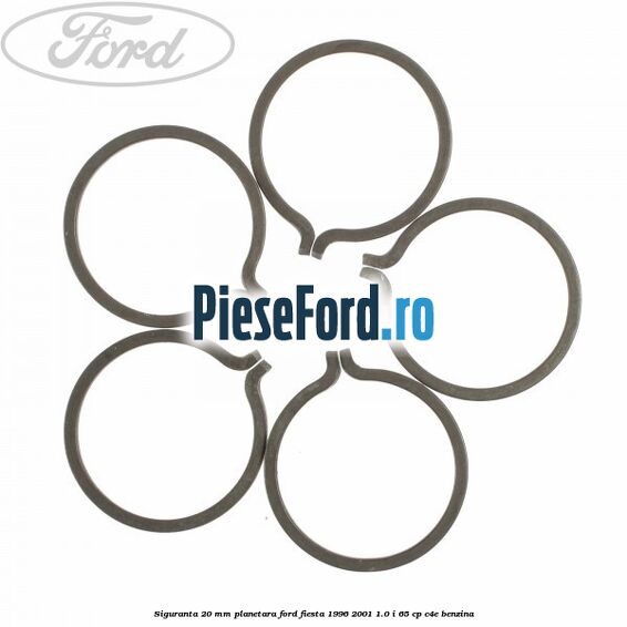 Siguranta 20 mm planetara Ford Fiesta 1996-2001 1.0 i 65 cp C4E benzina