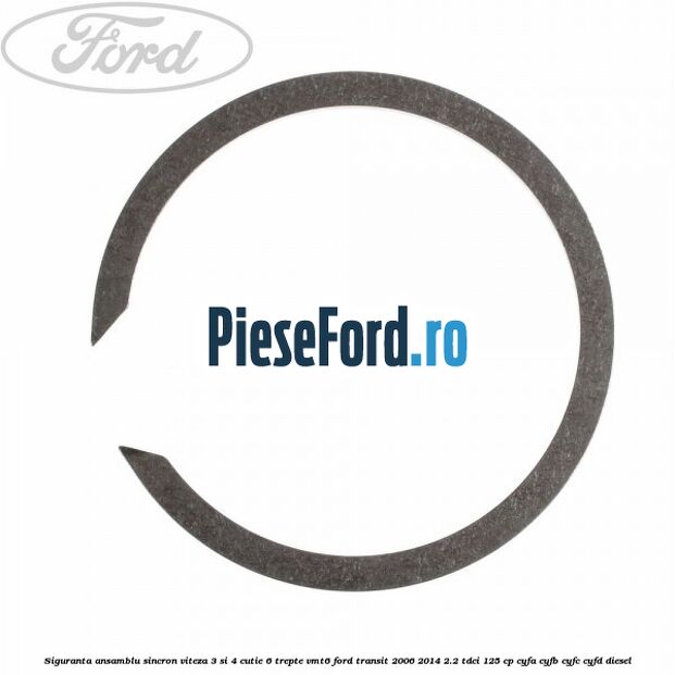 Siguranta ansamblu sincron viteza 3 si 4 cutie 6 trepte VMT6 Ford Transit 2006-2014 2.2 TDCi 125 cp CYFA, CYFB, CYFC, CYFD diesel