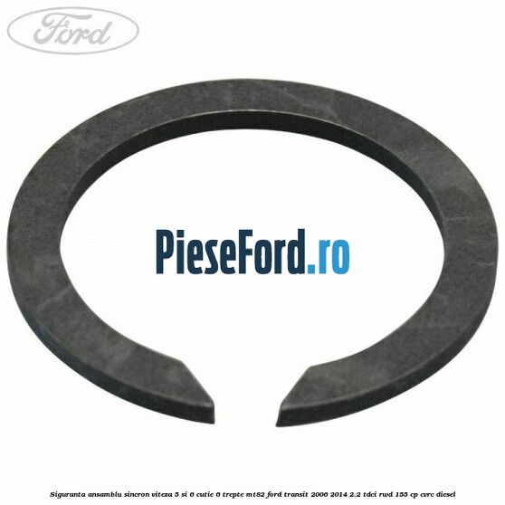 Siguranta ansamblu sincron viteza 5 si 6 cutie 6 trepte MT82 Ford Transit 2006-2014 2.2 TDCi RWD 155 cp CVRC diesel
