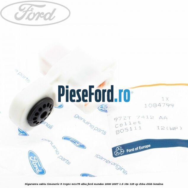 Siguranta cablu timonerie 5 trepte MTX75 alba Ford Mondeo 2000-2007 1.8 16V 125 cp CHBA, CHBB benzina