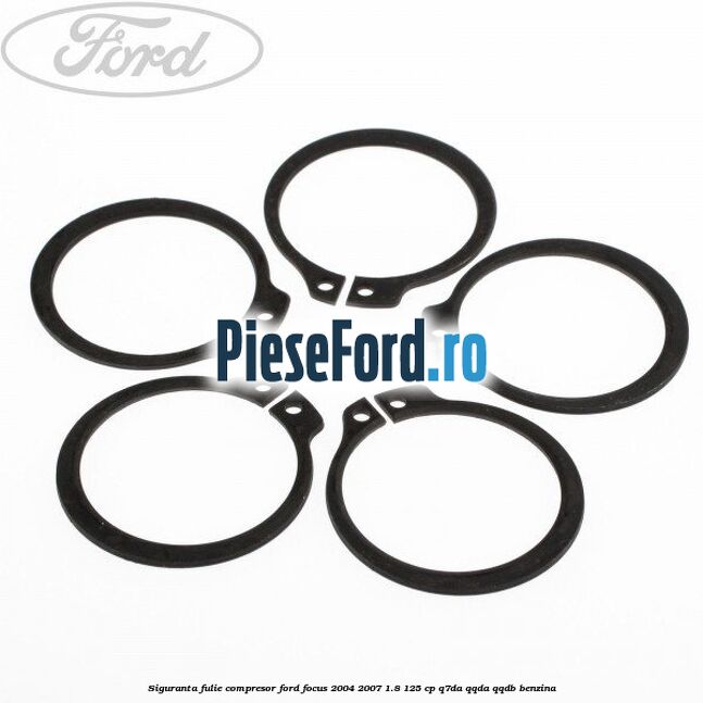 Siguranta fulie compresor Ford Focus 2004-2007 1.8 125 cp Siguranta fulie compresor Ford Focus 2004-2007 1.8 125 cp Q7DA, QQDA, QQDB benzina