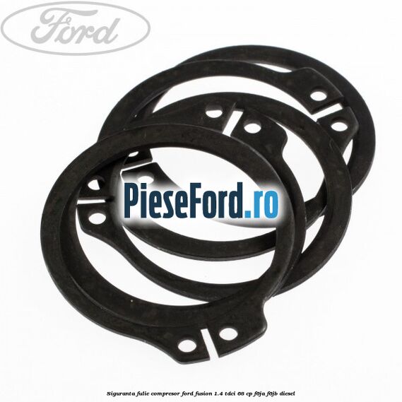 Siguranta fulie compresor Ford Fusion 1.4 TDCi 68 cp F6JA, F6JB diesel