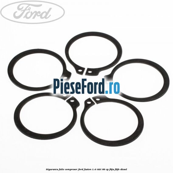 Siguranta fulie compresor Ford Fusion 1.4 TDCi 68 cp F6JA, F6JB diesel