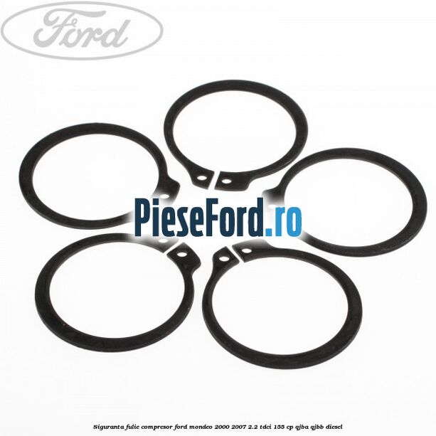 Siguranta fulie compresor Ford Mondeo 2000-2007 2.2 TDCi 155 cp QJBA, QJBB diesel
