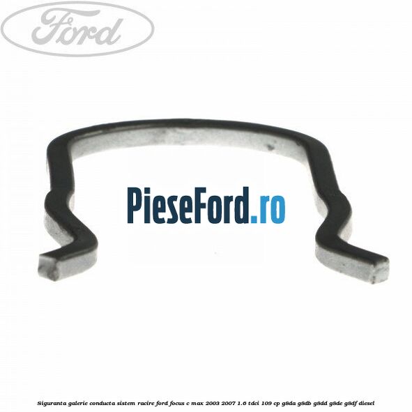 Siguranta galerie conducta sistem racire Ford Focus C-Max 2003-2007 1.6 TDCi 109 cp G8DA, G8DB, G8DD, G8DE, G8DF diesel