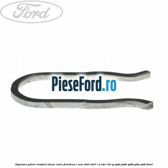 Siguranta galerie conducta sistem racire Ford Focus C-Max 2003-2007 1.6 TDCi 109 cp G8DA, G8DB, G8DD, G8DE, G8DF diesel