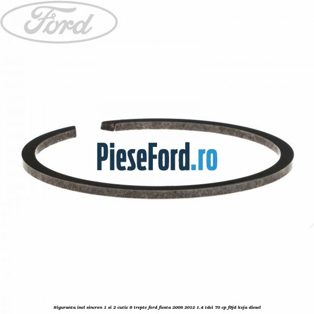 Siguranta inel sincron 1 si 2 cutie 6 trepte Ford Fiesta 2008-2012 1.4 TDCi 70 cp F6JD, KVJA diesel