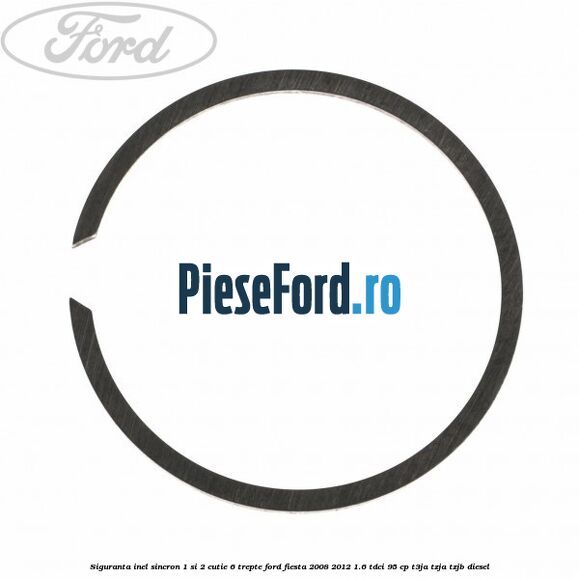 Siguranta inel sincron 1 si 2 cutie 6 trepte Ford Fiesta 2008-2012 1.6 TDCi 95 cp Siguranta inel sincron 1 si 2 cutie 6 trepte Ford Fiesta 2008-2012 1.6 TDCi 95 cp T3JA, TZJA, TZJB diesel