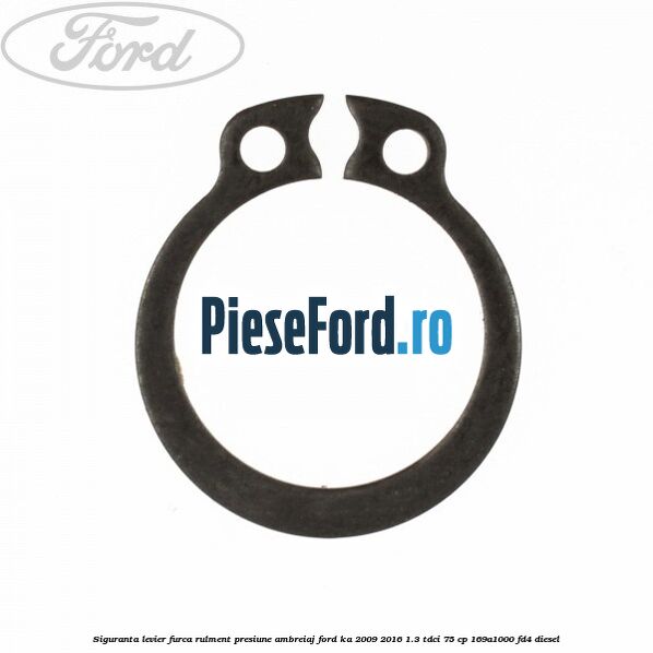 Siguranta levier furca rulment presiune ambreiaj Ford Ka 2009-2016 1.3 TDCi 75 cp 169A1000, FD4 diesel