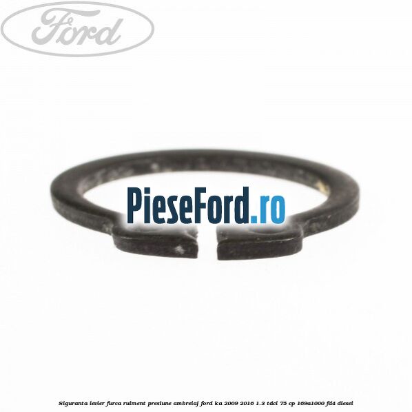 Siguranta levier furca rulment presiune ambreiaj Ford Ka 2009-2016 1.3 TDCi 75 cp 169A1000, FD4 diesel