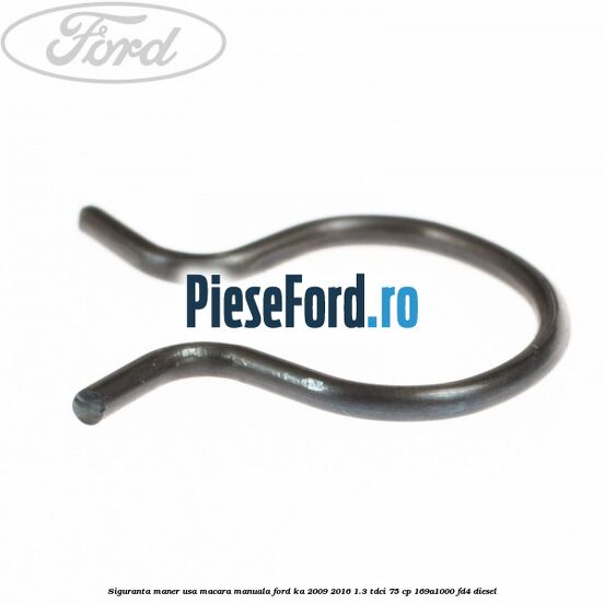 Siguranta maner usa macara manuala Ford Ka 2009-2016 1.3 TDCi 75 cp 169A1000, FD4 diesel