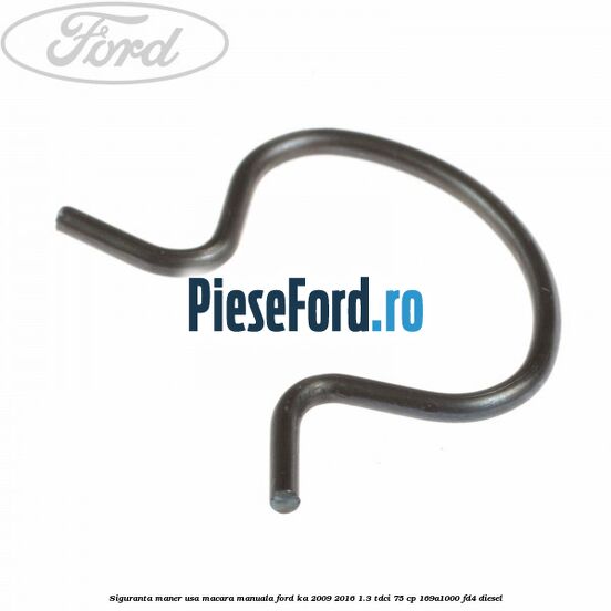 Siguranta maner usa macara manuala Ford Ka 2009-2016 1.3 TDCi 75 cp 169A1000, FD4 diesel