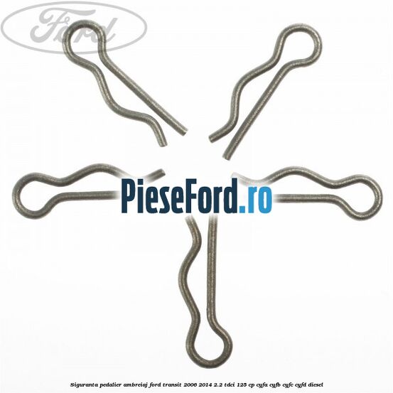 Siguranta pedalier ambreiaj Ford Transit 2006-2014 2.2 TDCi 125 cp Siguranta pedalier ambreiaj Ford Transit 2006-2014 2.2 TDCi 125 cp CYFA, CYFB, CYFC, CYFD diesel