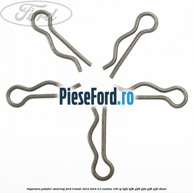 Siguranta pedalier ambreiaj Ford Transit 2014-2018 2.0 EcoBlue 105 cp Siguranta pedalier ambreiaj Ford Transit 2014-2018 2.0 EcoBlue 105 cp BJFA, BJFB, YLF6, YLFA, YLFB, YLFS diesel