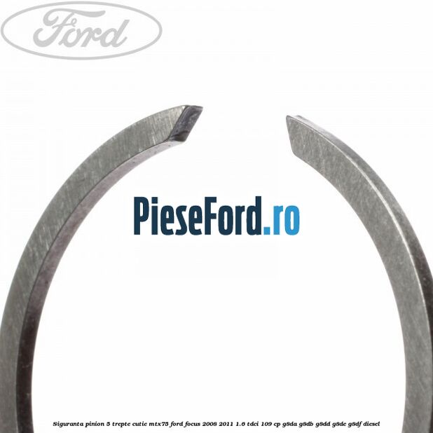 Siguranta pinion 5 trepte cutie MTX75 Ford Focus 2008-2011 1.6 TDCi 109 cp G8DA, G8DB, G8DD, G8DE, G8DF diesel