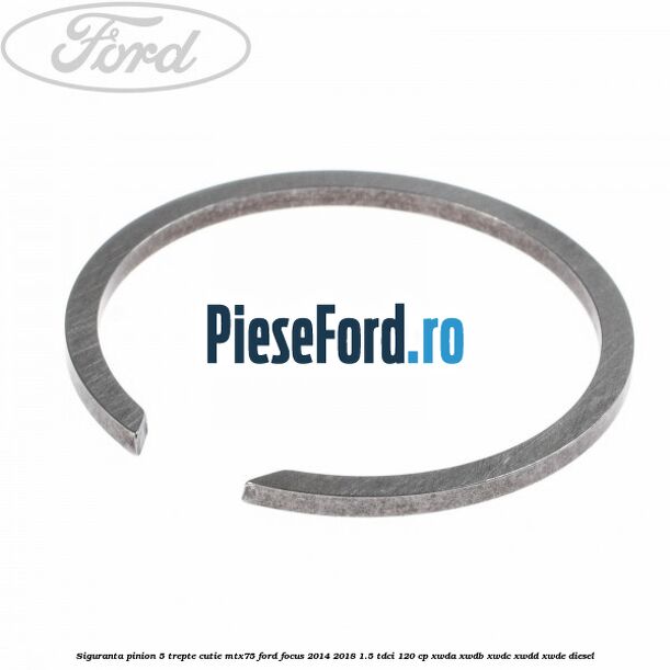 Siguranta pinion 5 trepte cutie MTX75 Ford Focus 2014-2018 1.5 TDCi 120 cp XWDA, XWDB, XWDC, XWDD, XWDE diesel