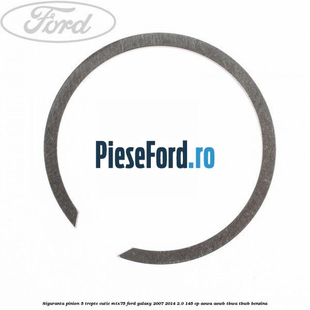 Siguranta pinion 5 trepte cutie MTX75 Ford Galaxy 2007-2014 2.0 145 cp AOWA, AOWB, TBWA, TBWB benzina