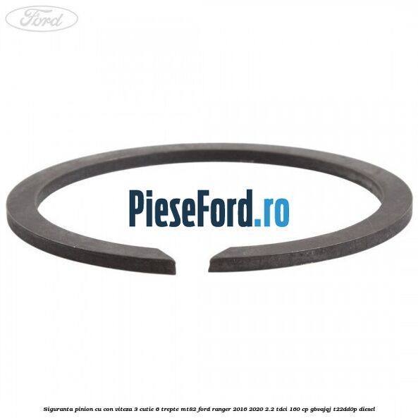 Siguranta pinion cu con viteza 3 cutie 6 trepte MT82 Ford Ranger 2016-2020 2.2 TDCi 160 cp Siguranta pinion cu con viteza 3 cutie 6 trepte MT82 Ford Ranger 2016-2020 2.2 TDCi 160 cp GBVAJQJ, T22DD0P diesel