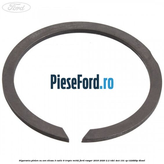 Siguranta pinion cu con viteza 3 cutie 6 trepte MT82 Ford Ranger 2016-2020 2.2 TDCi 4x4 131 cp T22DD0P diesel