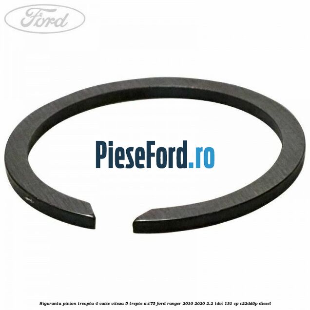 Siguranta pinion treapta 4 cutie viteza 5 trepte MT75 Ford Ranger 2016-2020 2.2 TDCi 131 cp T22DD0P diesel