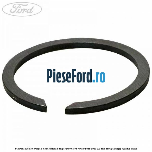 Siguranta pinion treapta 4 cutie viteza 5 trepte MT75 Ford Ranger 2016-2020 2.2 TDCi 160 cp GBVAJQJ, T22DD0P diesel