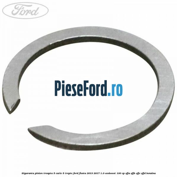 Siguranta pinion treapta 5 cutie 5 trepte Ford Fiesta 2013-2017 1.0 EcoBoost 100 cp SFJA, SFJB, SFJC, SFJD benzina