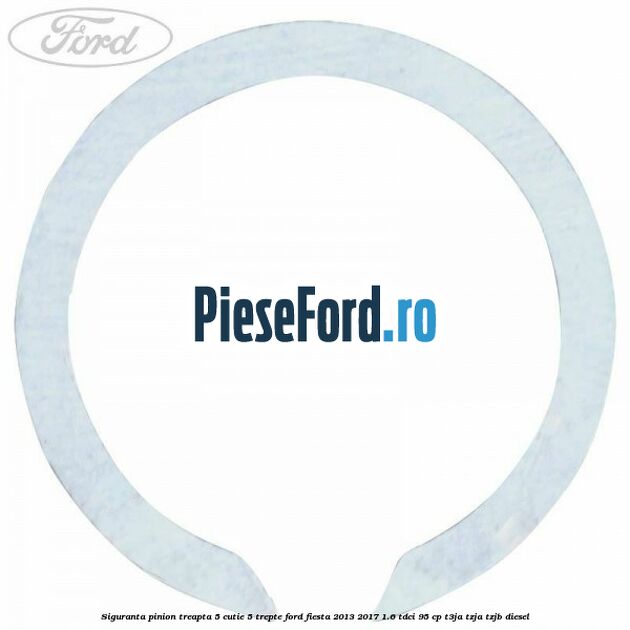 Siguranta pinion treapta 5 cutie 5 trepte Ford Fiesta 2013-2017 1.6 TDCi 95 cp Siguranta pinion treapta 5 cutie 5 trepte Ford Fiesta 2013-2017 1.6 TDCi 95 cp T3JA, TZJA, TZJB diesel