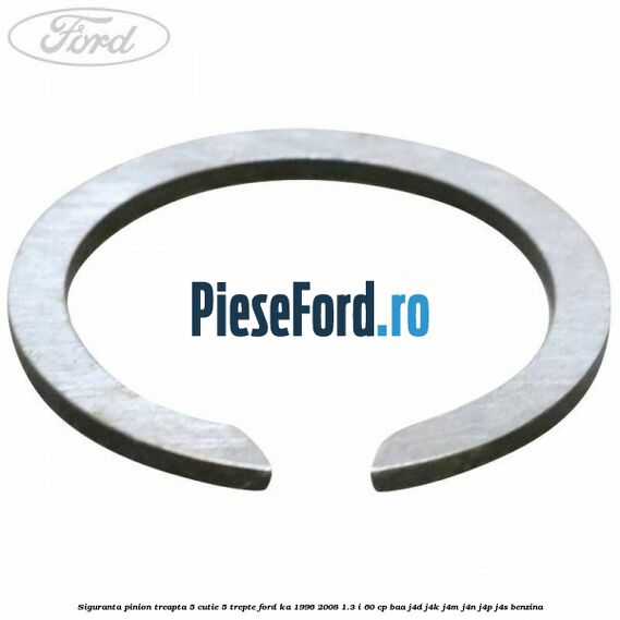 Siguranta pinion treapta 5 cutie 5 trepte Ford Ka 1996-2008 1.3 i 60 cp Siguranta pinion treapta 5 cutie 5 trepte Ford Ka 1996-2008 1.3 i 60 cp BAA, J4D, J4K, J4M, J4N, J4P, J4S benzina