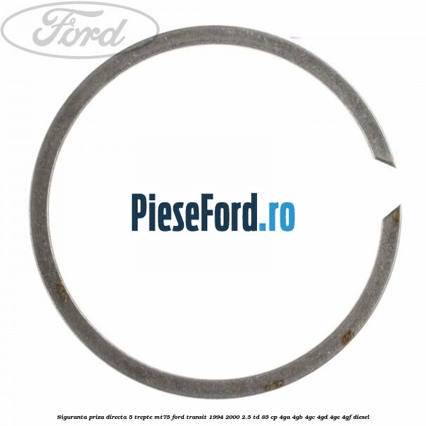 Siguranta priza directa 5 trepte MT75 Ford Transit 1994-2000 2.5 TD 85 cp 4GA, 4GB, 4GC, 4GD, 4GE, 4GF diesel