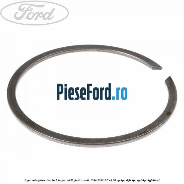 Siguranta priza directa 5 trepte MT75 Ford Transit 1994-2000 2.5 TD 85 cp 4GA, 4GB, 4GC, 4GD, 4GE, 4GF diesel