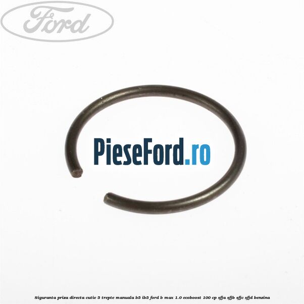 Siguranta priza directa cutie 5 trepte manuala B5/IB5 Ford B-Max 1.0 EcoBoost 100 cp SFJA, SFJB, SFJC, SFJD benzina