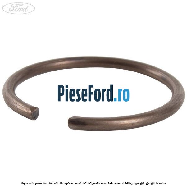 Siguranta priza directa cutie 5 trepte manuala B5/IB5 Ford B-Max 1.0 EcoBoost 100 cp SFJA, SFJB, SFJC, SFJD benzina