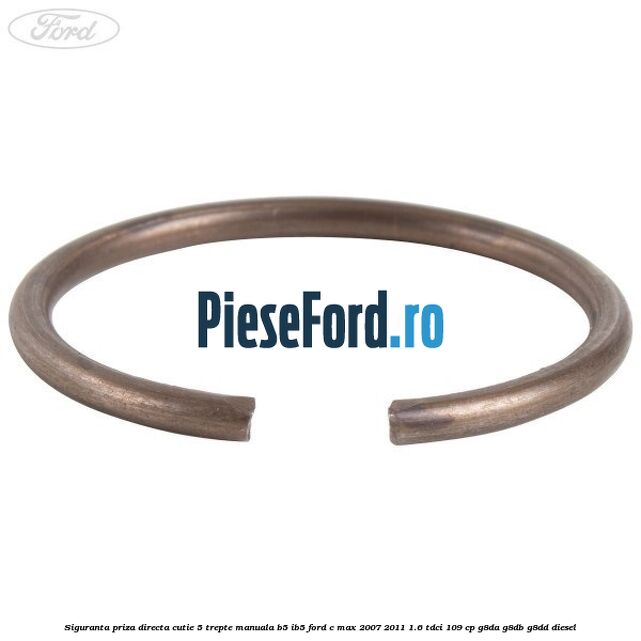 Siguranta priza directa cutie 5 trepte manuala B5/IB5 Ford C-Max 2007-2011 1.6 TDCi 109 cp G8DA, G8DB, G8DD diesel