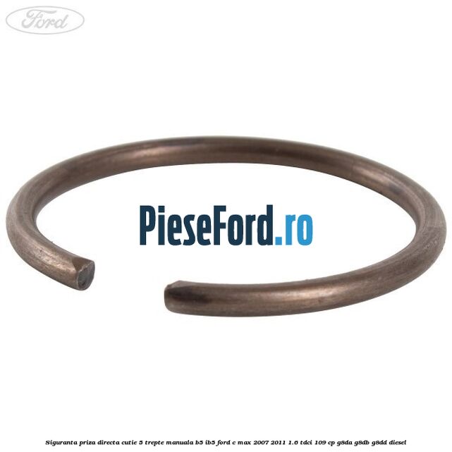 Siguranta priza directa cutie 5 trepte manuala B5/IB5 Ford C-Max 2007-2011 1.6 TDCi 109 cp G8DA, G8DB, G8DD diesel