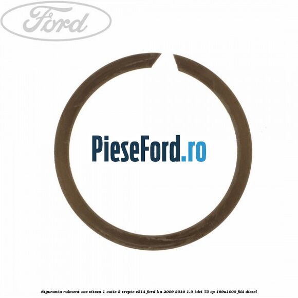 Siguranta rulment ace viteza 1 cutie 5 trepte C514 Ford Ka 2009-2016 1.3 TDCi 75 cp 169A1000, FD4 diesel