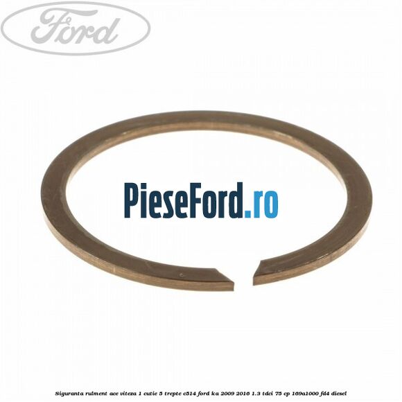 Siguranta rulment ace viteza 1 cutie 5 trepte C514 Ford Ka 2009-2016 1.3 TDCi 75 cp 169A1000, FD4 diesel