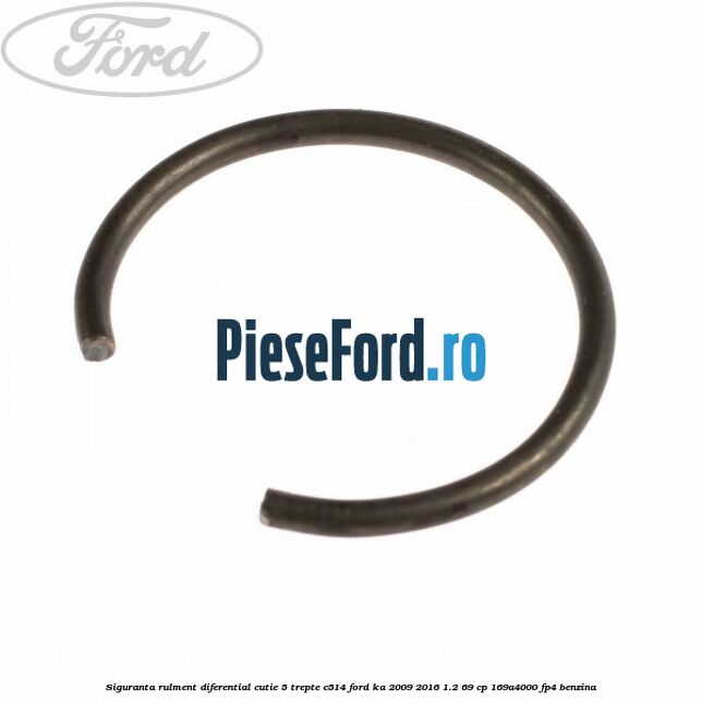 Siguranta rulment diferential cutie 5 trepte C514 Ford Ka 2009-2016 1.2 69 cp 169A4000, FP4 benzina